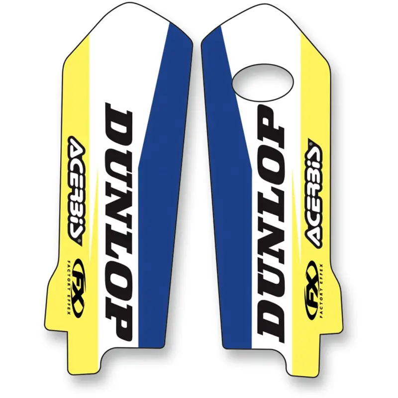 Factory Effex Sponsor Lower Forks 2016#19-40630 1
