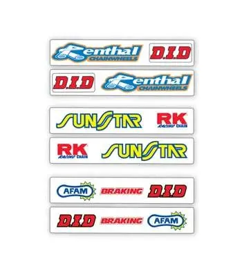 Factory Effex Sponsor Swing Arms 2015#06-42012 1
