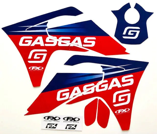 Factory Effex Sr3 Graphic Shrouds For Gas Gas Edx Exf 300-450 2024-2025#28-01730 1