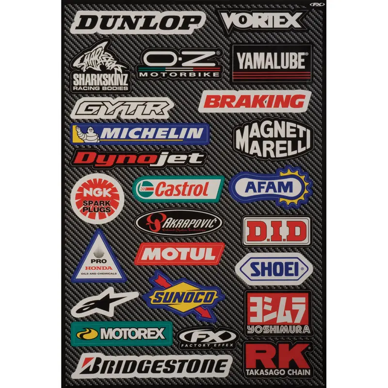 Factory Effex Street Sponsor Kit#15-68800 1