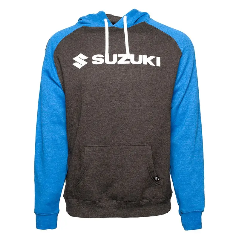 Factory Effex Suzu Horizon Women's Pullover Hoodie (Xl, Charcoal/Royal)#22-88416 1