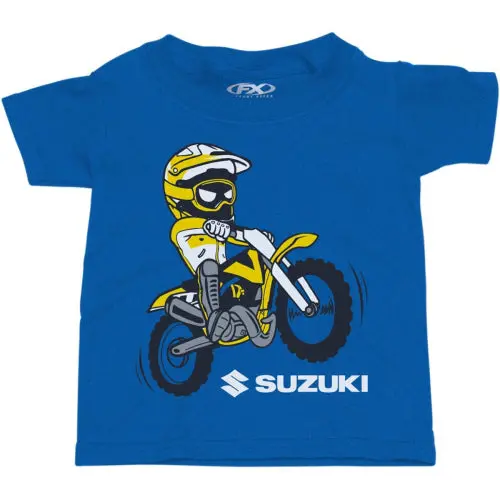 Factory Effex Suzuki Dirt Bike Toddler T-Shirt 4T#23-83424 1