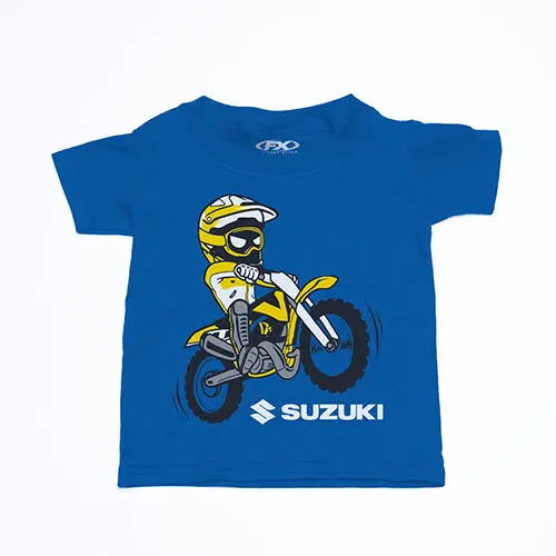 Factory Effex Suzuki Dirt Biketoddler T-Shirt / Royal 2T#23-83420 1