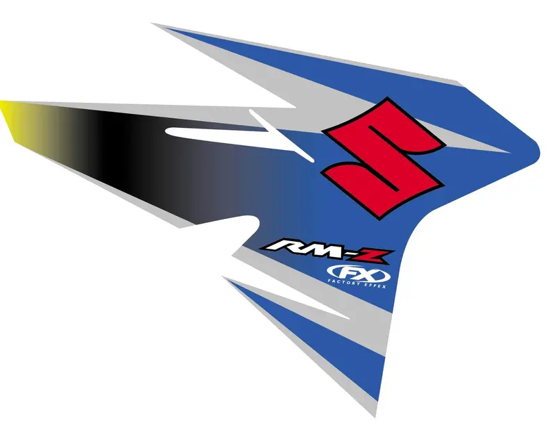 Factory Effex Suzuki Factory Tank Shroud 2015#10-05434 1
