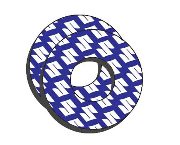 Factory Effex Suzuki Grip Donuts Suzuki Blue/White#22-67400 1
