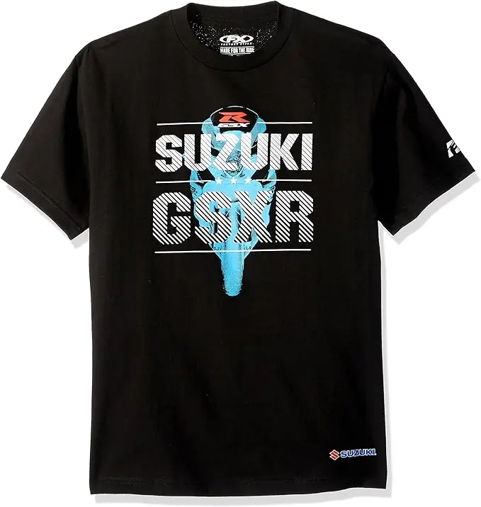 Factory Effex Suzuki Gsxr Bike T-Shirt (Black, Medium)#16-88400 1