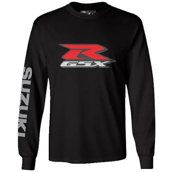 Factory Effex Suzuki Gsxr Long Sleeve T-Shirt / Black (Xxl)#17-87418 1
