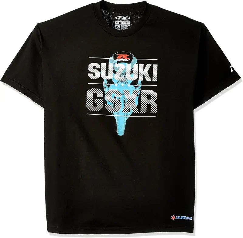 Factory Effex Suzuki Gsxr600 Bike T-Shirt Black#16-88404 1