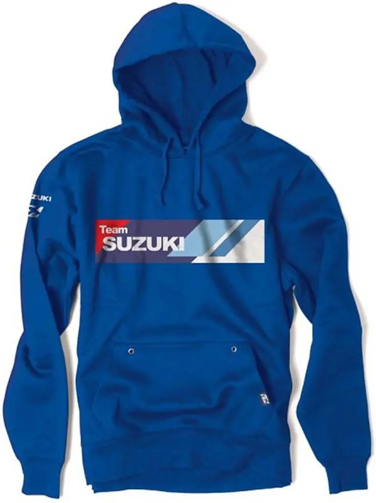 Factory Effex Suzuki Hooded Pullover Sweatshirt#17-88402 1
