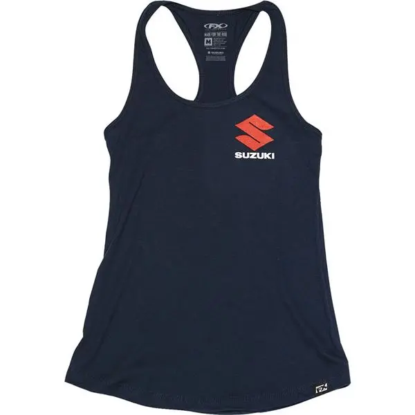 Factory Effex Suzuki Icon Women's Tank Top M#22-87462 1
