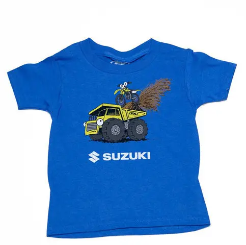 Factory Effex Suzuki New Toddler T-Shirt Blue 2T#22-83420 1