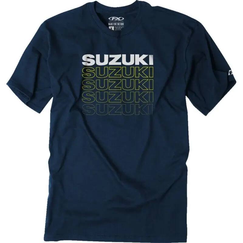 Factory Effex Suzuki Repeat T-Shirt Large Blue#27-87424 1
