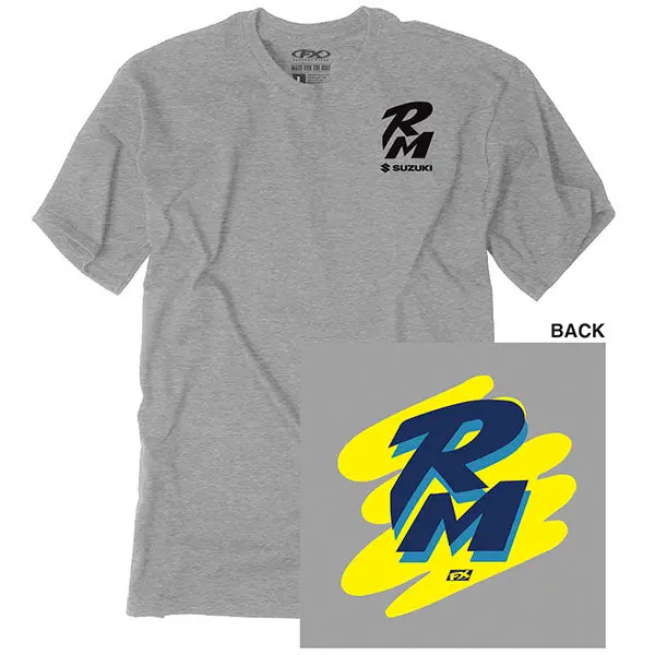 Factory Effex Suzuki Retro Rm T-Shirt#28-87412 1