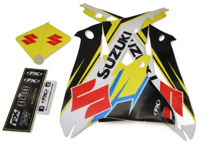 Factory Effex Suzuki Shroud Kit For Suzuki Rmz-450 2008-2017#22-01430 1
