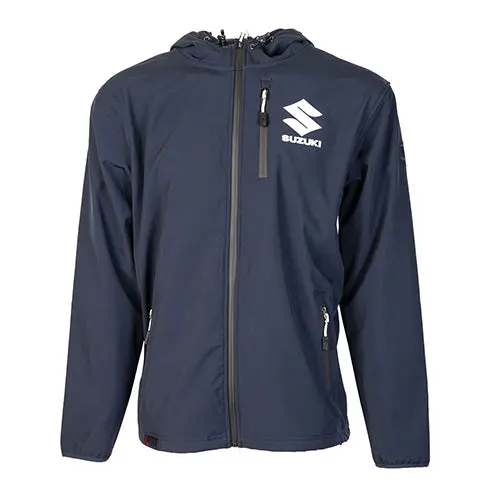 Factory Effex Suzuki Soft-Shell Jacket Navy (L)#22-85414 1