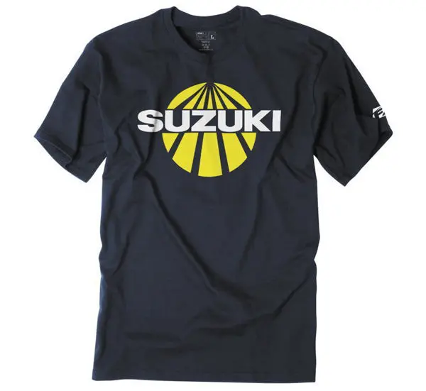 Factory Effex Suzuki Sun T- Shirt / Navy (Xl)#19-87406 1