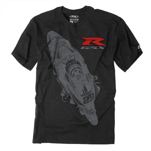 Factory Effex Suzuki Team Gsxr T-Shirt Black (L)#22-87424 1