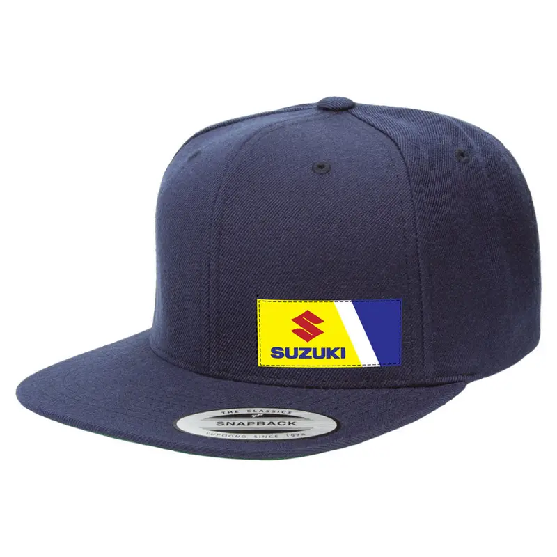 Factory Effex Suzuki Wedge Snapback Hat Navy#23-86400 1