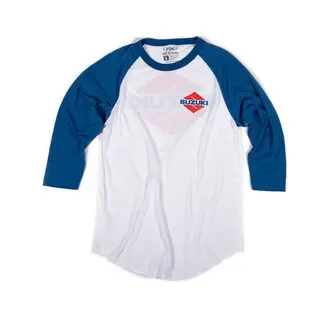 Factory Effex Suzuki Wedged Baseball T-Shirt#23-87426 1
