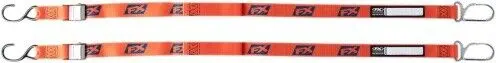 Factory Effex Tie-Downs Orange Ktm Logo#22-45580 1
