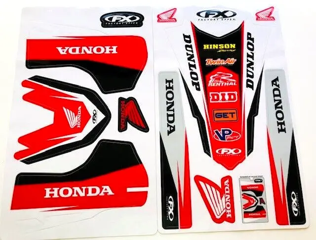 Factory Effex Trim Fenders Swingarms Forks Graphic For Honda Crf250/450#28-50334 1