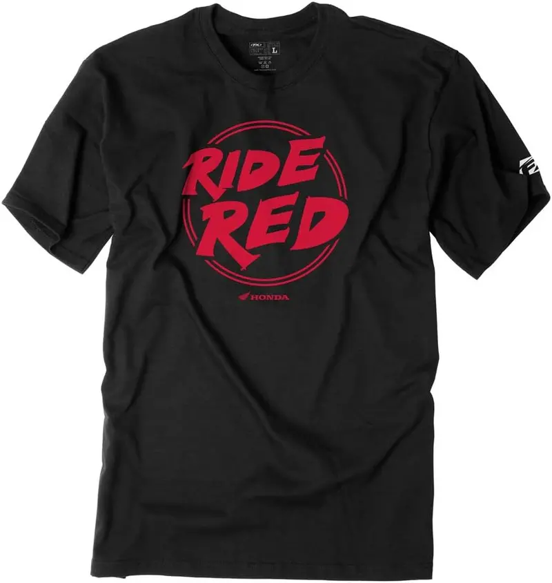 Factory Effex Unisex-Child Honda Ride Youth T-Shirt (Black, Large)#19-83314 1