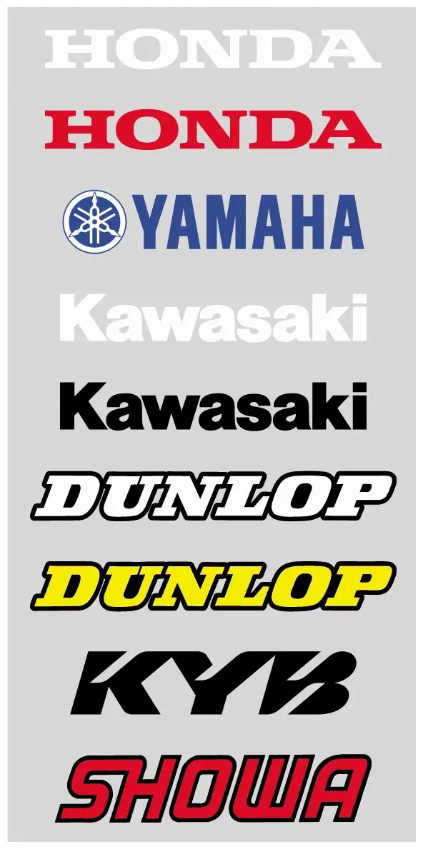 Factory Effex Universal Fork/Swing Arm Stickers 2015#06-44216 1