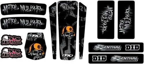 Factory Effex Universal Metal Mulisha Trim Kit Ktm#22-50560 1