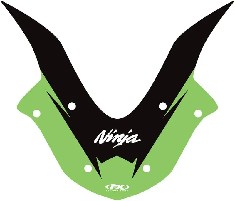 Factory Effex Windscreen Graphic Kit For Kawasaki Ninja 250R#15-93110 1