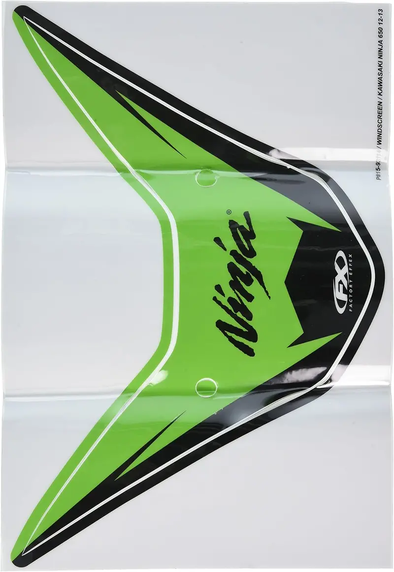 Factory Effex Windscreen Graphic Kit For Kawasaki Ninja 650#15-93114 1