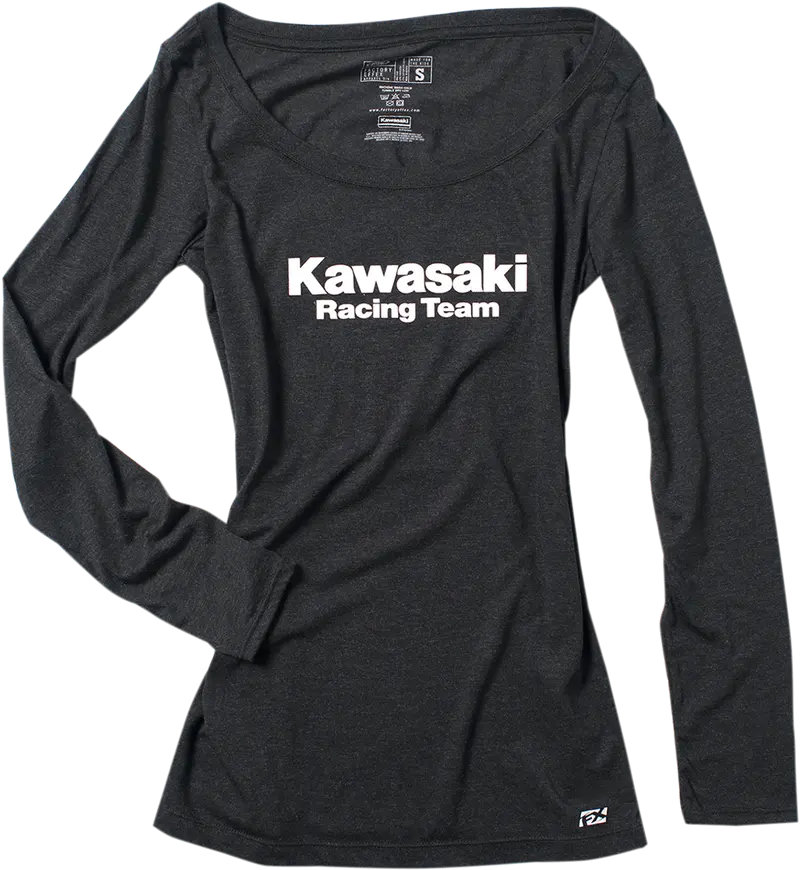 Factory Effex Women's Kawasaki Long-Sleeve T-Shirt Black Xl#20-87116 1