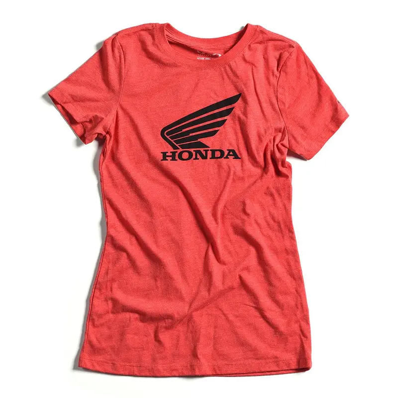 Factory Effex Women's T-Shirt (Vintage Red, Large), 1 Pack#21-87304 1