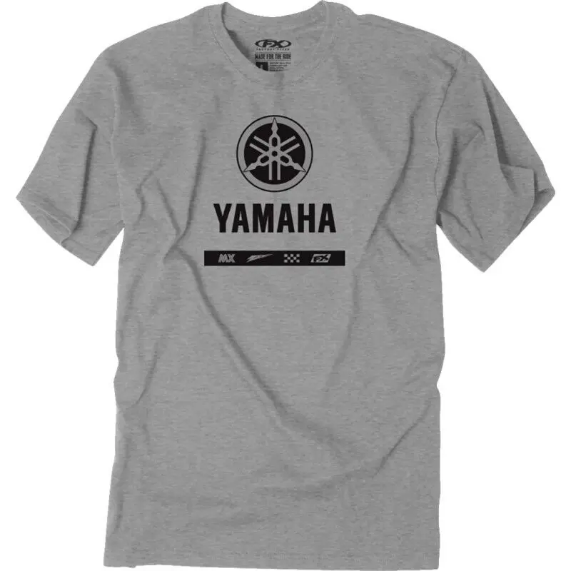 Factory Effex Yamaha Alpha T-Shirt Xl Heather Gray#27-87236 1