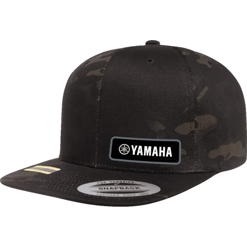 Factory Effex Yamaha Camo Snapback Hat Black#27-86204 1