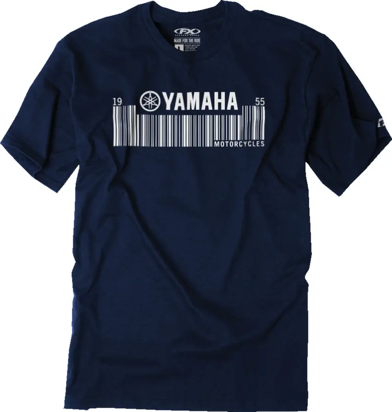 Factory Effex Yamaha Coded T-Shirt Navy 2Xl#26-87218 1