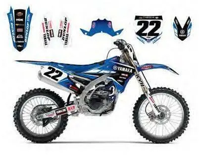Factory Effex Yamaha Complete Team Graphic Kit#23-09236 1