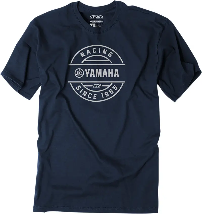 Factory Effex Yamaha Crest T-Shirt 2Xl Navy#25-87208 1