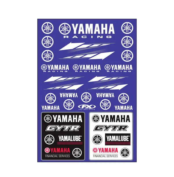 Factory Effex Yamaha Factory Sticker Sheets Yamaha Racing#22-68232 1