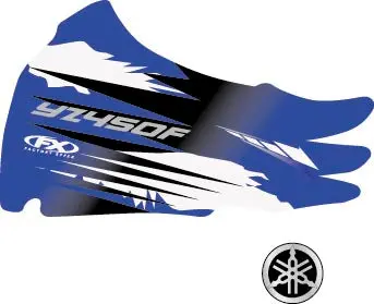 Factory Effex Yamaha Factory Tank Shroud 2015#15-05226 1