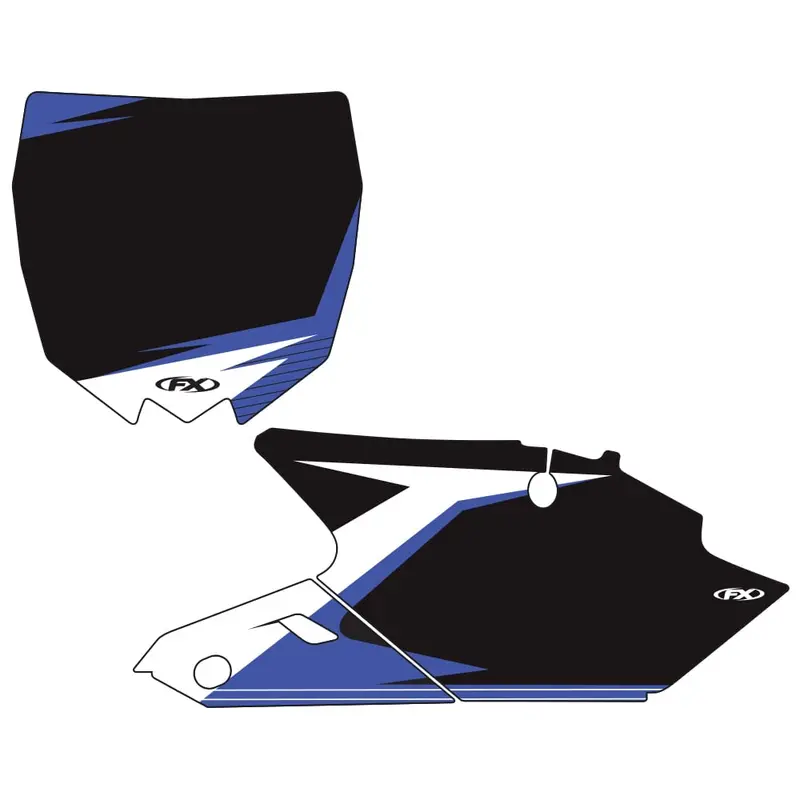 Factory Effex Yamaha Graphic Number Plate Backgrounds#12-64220 1