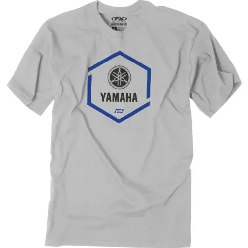 Factory Effex Yamaha Hexagon T-Shirt Gray 2Xl#26-87208 1
