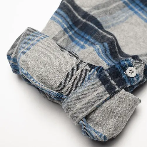 Factory Effex Yamaha Men's Flannel Shirt Blue-Gray (Xxl)#22-85228 1