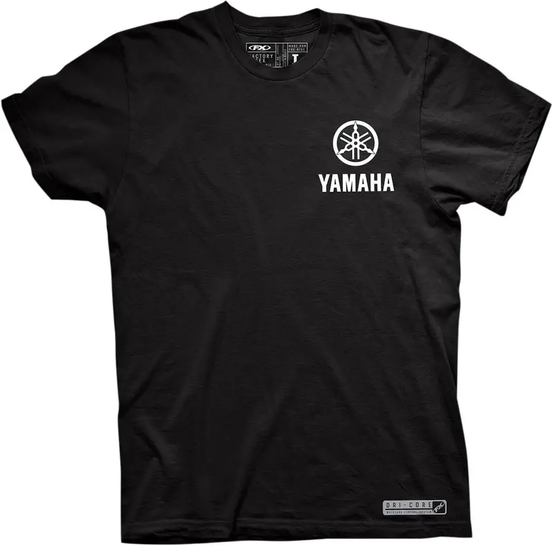 Factory Effex Yamaha Performance T-Shirt (Black, Xx-Large)#17-87208 1