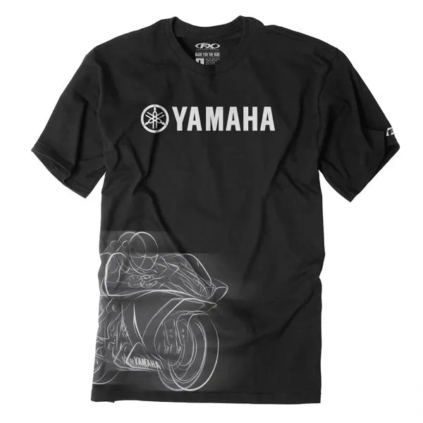 Factory Effex Yamaha R1 T- Shirt / Black (Xl)#16-88284 1