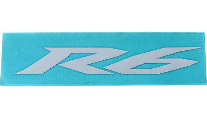 Factory Effex Yamaha R6 (White) Die-Cut 1 Foot#17-94218 1