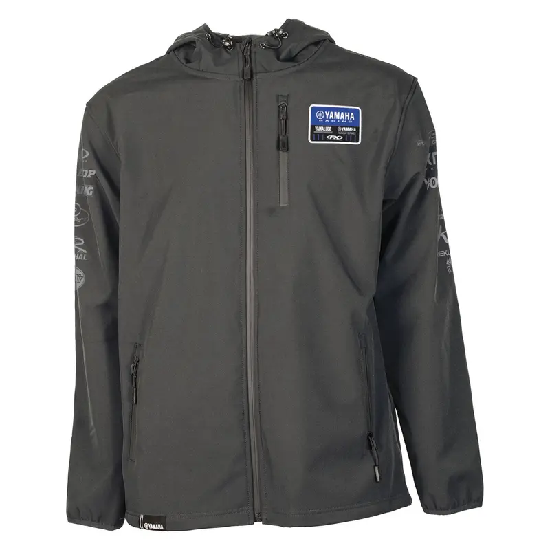Factory Effex Yamaha Racewear Men's Windbreaker Jacket (Medium Black)#23-85232 1