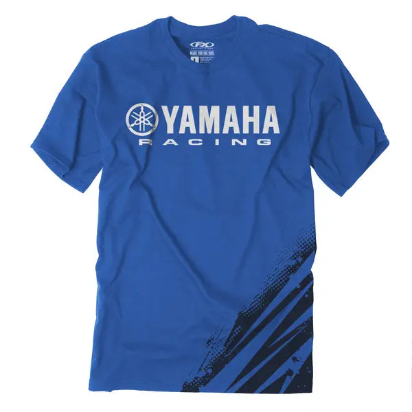 Factory Effex Yamaha Racing Flare T- Shirt / Blue (Xxl)#14-88186 1