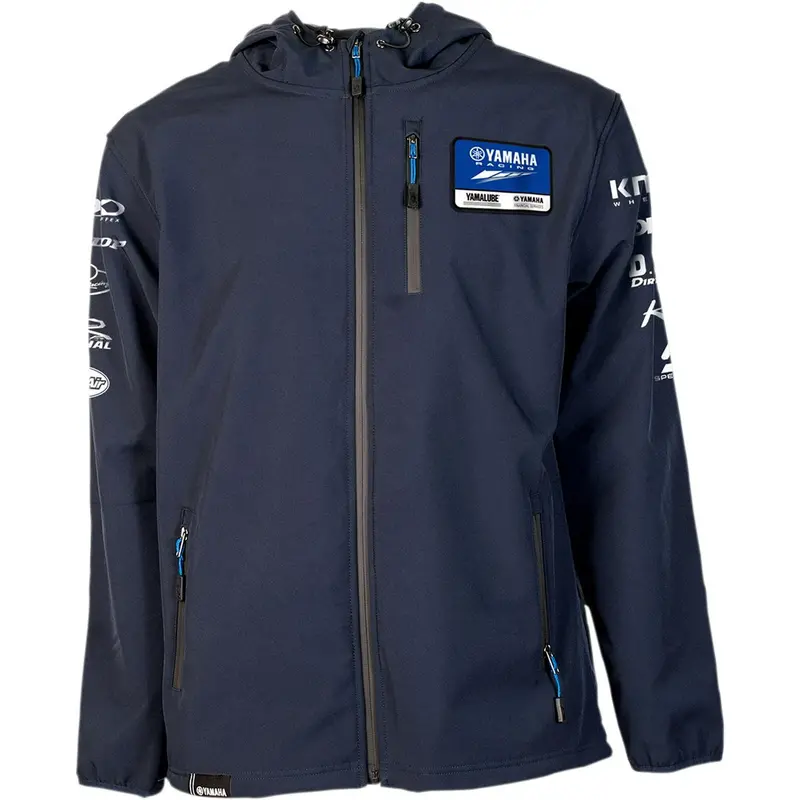 Factory Effex Yamaha Racing Team Men's Water Resistant Jacket Navy Xxl#22-85238 1