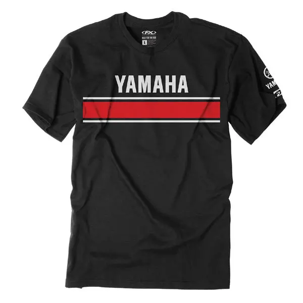 Factory Effex Yamaha Retro T- Shirt / Black (L)#20-87204 1