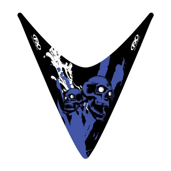 Factory Effex Yamaha Skull Ev-R Windscreen Decal Graphic#17-93210-Ss 1